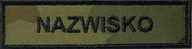 IMIENNIK wojskowy WOJSKO nazwisko na mundur wz93