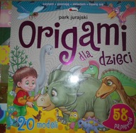 Origami dla dzieci Park jurajski Liliana Fabisińska