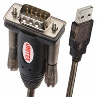 UNITEK KABEL ADAPTER USB NA RS232 + DB9F/DB25M