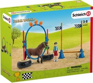 Schleich - Wyścig zręcznościowy dla kucyków 42482