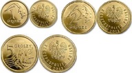 1 2 5 gr groszy 2013 r Royal Mint menniczy komplet