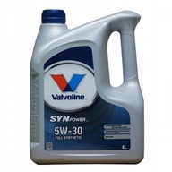 Motorový olej Valvoline SYNPOWER 4 l 5W-30 ZRC