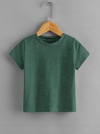 100 SHEIN _S1H T-SHIRT ZIELONY