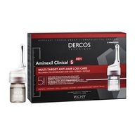 Vichy Dercos Aminexil Clinical 5, kuracja dla mężczyzn 6ml x 21 ampułek
