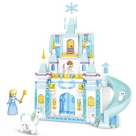 Hračky Frozen Princess Castle Block Toys Winter Castle 368 KS
