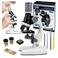 Mikroskop dla dzieci Zestaw Edukacyjny 1200x