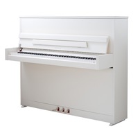 pianino Petrof P118 Special biały połysk + chrom