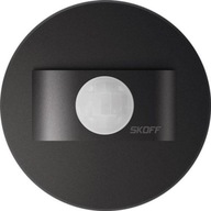 Pohybový senzor Rueda Black PIR 120 230V - SKOFF