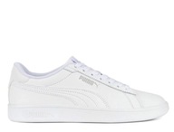 Buty miejskie sportowe młodzieżowe trampki białe PUMA SMASH 3.0 39203102 38