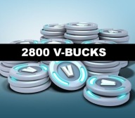 Fortnite 2800 V Bucks Epic Games Kód Kulcs
