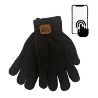 Dvojvrstvové dotykové rukavice pre telefóny 22 cm 164 170