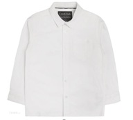 COOL CLUB Chlapčenská biela košeľa s dlhým rukávom roz 134 cm