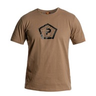 Koszulka Męska Sportowa Bawełniana T-shirt Pentagon Shape Coyote XXL