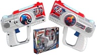 2x Blaster Pistolet Zestaw Pistoletów IR na Podczerwień Avengers MARVEL