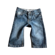 džínsy šortky DENIM & CO / 128 cm 7-8 rokov9183