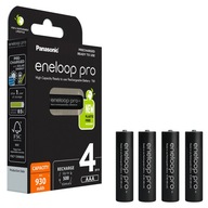 AKUMULATORKI ENELOOP PRO AAA 930 mAh 4x FOTO/LAMPY