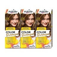 Palette Color Shampoo szampon koloryzujący 6-0 Jasny Brąz 3 sztuki