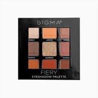 SIGMA Beauty Fiery Eyeshadow Palette Paleta tieňov