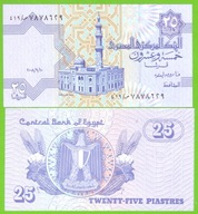 EGIPT 25 PIASTRES 2008 P-57h UNC