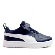 Buty dziecięce sportowe na rzep Puma Rickie AC PS Granatowe 38583607 31