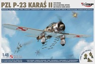 PZL P-23 KARAŚ II wer. 39 r Mirage Hobby 481601