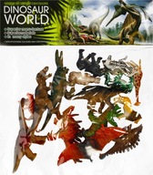 Dinosaury/Divoké zvieratká figúrky op 15 ks. MEGA CREATIVE 461324