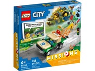 LEGO City 60353 Misie na záchranu voľne žijúcich zvierat
