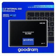 Dysk SSD GOODRAM CL100 240GB SATA III 2,5'' GEN.3 520/400 7mm