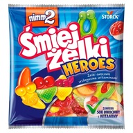 NIMM2 Śmiejżelki HEROES owocowe z witaminami 90g