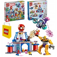 LEGO Marvel Spidey 10794 Baza + Robot Mech Iron Man Zola Ghost MilesMorales