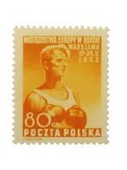 POLSKA Fi 665 ** 1953 Mistrzostwa Europy w boksie