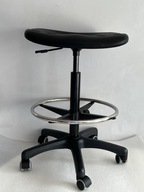 Krzesło produkcyjne Wysokie z podnóżkiem robocze