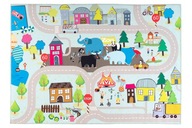 ULICE MIASTO TORINO KIDS Dywan dla dzieci 170x120 cm