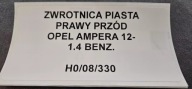 otoč čepu pravý předek OPEL AMPERA 12- 1.4B