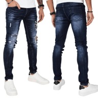 FÉRFI FARMER NADRÁG DÖRZSÖLÉS SÖTÉTKÉK ux4148 - 31