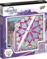 Totum Denník Diamantový poznámkový blok výšivka diamantová mozaika pre deti mandala