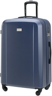 Veľký cestovný kufor MANCHESTER - Modrý 77x50,5x30 cm veľkosť XXL (28”)