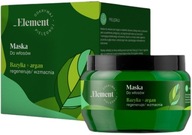 ELEMENT Maska na vlasy Bazalka + Argan 200ml Vypadávanie vlasov