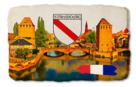 STRASBURG STRASBOURG FRANCJA magnes kamień 248