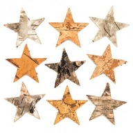 Hviezdičky z kôry (30 kusov) - AV885 Baker Ross
