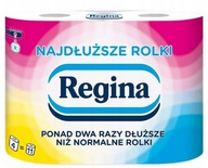 Toaletný papier Regina Najdlhšie Rolky BIELA 2 Vrstvy