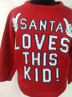 Sweter świąteczny Rebel na wiek 5-6 lat