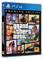 Gra GTA 5 PREMIUM EDITION PS4 GRAND THEFT AUTO V Sony Play Station 4 PL