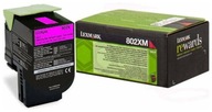 ORYGINAŁ TONER LEXMARK 80C2XM0 802XM CX510 MAGENTA