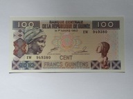 [B3687] Gwinea 100 franków 2012 r. UNC