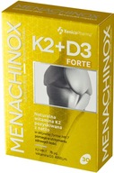 Menachinox K2 MK-7 + D3 Forte 30 kaps. Odolnosť kostí Osteoporóza Xenico