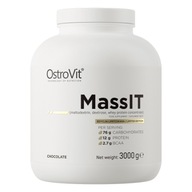 OstroVit Mass IT 3000g GAINER MASA BIAŁKO WHEY WPC