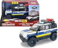 Majorette Samochód policyjny LAND ROVER 12,5 cm Dźwięki Metalowy