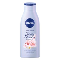 NIVEA Telové mlieko s vôňou Čerešňového kvetu s jojobovým olejom 400 ml