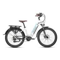 Elektrobicykel Jobobike Linda hliníkový rám koleso 26 " biela 250 W